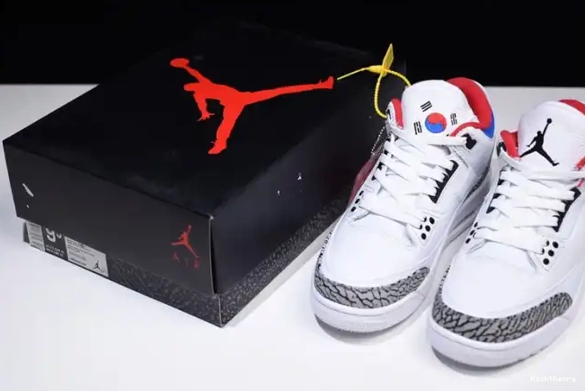 Kicktheory Air Jordan AV8370-100 Retro 3 Seoul Korea 0503